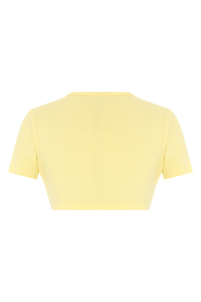 AQUELLA Maysa yellow Ribbed Knit body