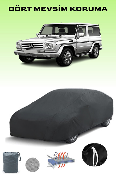 Breen غطاء سيارة مرسيدس الفئة G (W463) باللون الأسود، موديلات 2008 - 2012، غط...