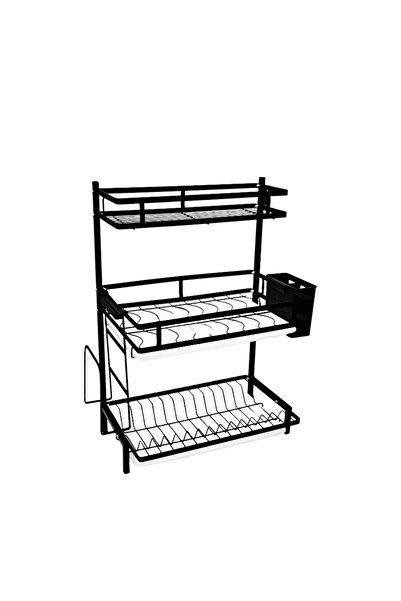 TodayShop Suport pentru condimente, borcane, ustensile de bucătărie, cu 3 niv...