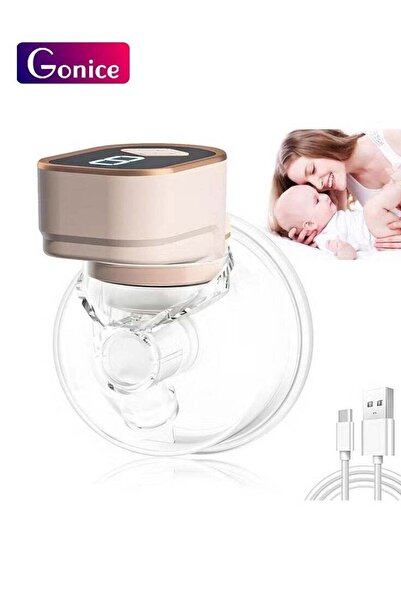 Gonice Wearable Breast Pump Electric Hands-Free - Convenient, Portable, and Pain-Free Pumping