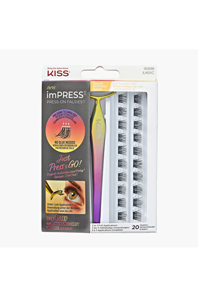 Kiss Cosmetics KISS IMPRESS PRESS-ON FALSIES NATURAL EYELASHES ILK01C