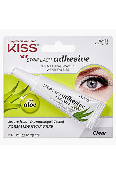 Kiss Cosmetics Kiss Everez Aloe Vera Adhesive Latex Glue Clear