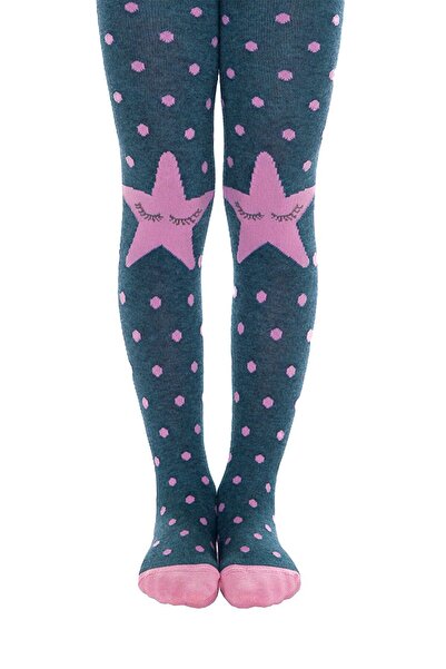 Conte Elegant Șosete din bumbac pentru copii Tip-Top, Model 450 - Blugi, 92-98 (14)