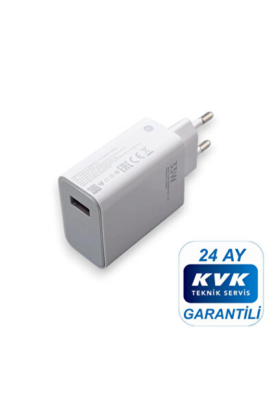 Xiaomi 33w (WATT) Typ-c Hızlı Şarj Aleti Adaptörü Kablo Seti ( Kvk Teknik Servis Garantili )