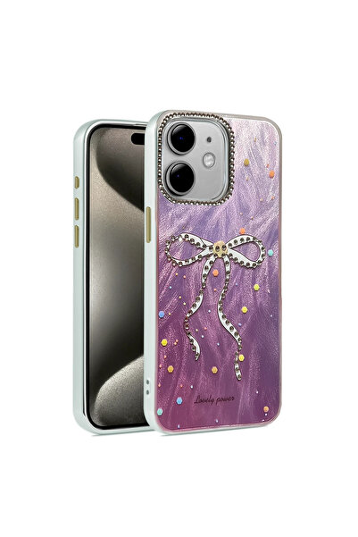 UnDePlus Apple iPhone 11 Case Colorful Bright Embossed Pattern Blade Cover