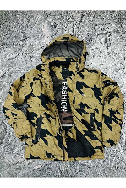 SIFIR4 kar montu yagmur su ruzgar gecırmez -30 kadar dayanıklı Yeşil