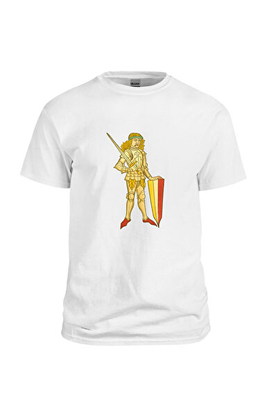 Leistung C&R Tricou Iancu de Hunedoara Hunyadi János portret cu spada si scut...