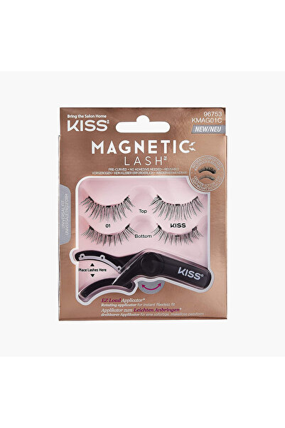 Kiss Cosmetics رموش KISS المغناطيسية الطبيعية KMAG01C
