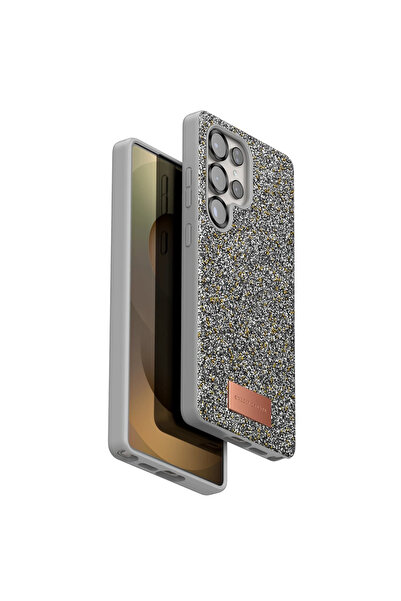 UnDePlus غطاء سامسونج جالاكسي إس 25 ألترا من السيليكون اللامع اللامع