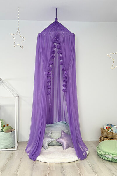 PAMUKA Tül Cibinlik Basic Purple