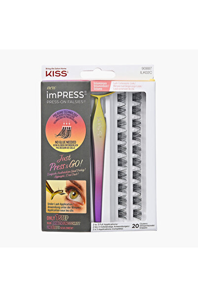 Kiss Cosmetics KISS IMPRESS PRESS-ON FALSIES VOLUMINOUS EYELASHES ILK02C