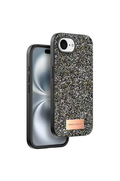 UnDePlus غطاء حماية لامع من السيليكون لهاتف آيفون 16E من آبل