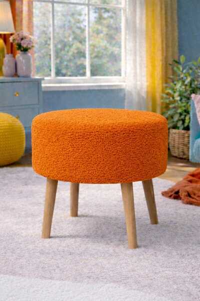 İMOKA DİZAYN NUO Wellsoft Turuncu Çok Amaçlı Dekoratif Puf