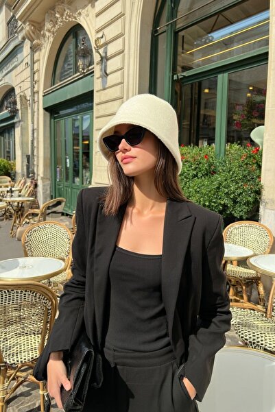 LAGRANZE Woman Timeless Felt Bucket Bag