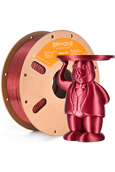 Choice8 Red Filament Eryone 1KG PLA Glitter Color Premium Filament 3D Print, ,Multicolor Available,1kg gala