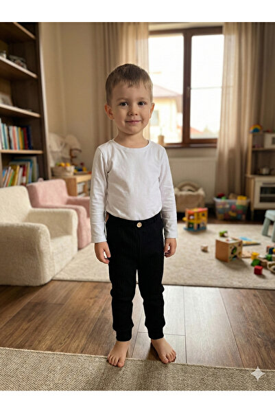 tinytrends Unisex 100% βαμβακερό κολάν για μωρά και παιδιά