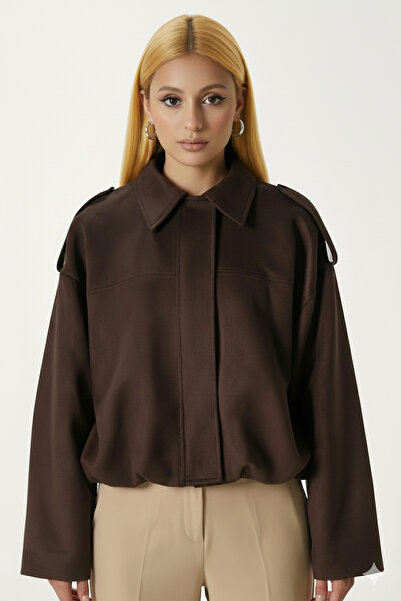 Orions Collection سترة نسائية من جلد الغزال سارة