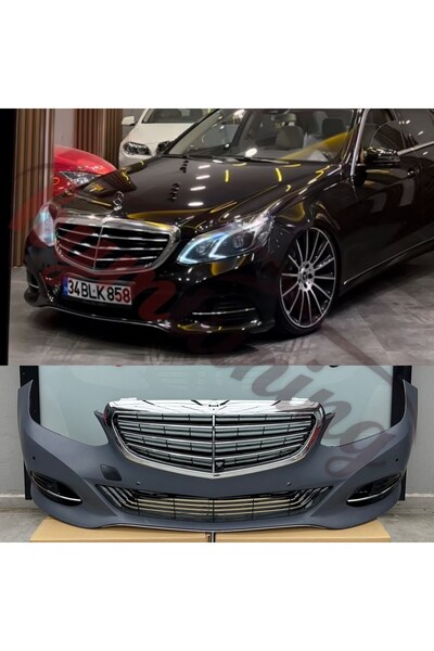 HYM MERCEDES E SERİSİ W212 EXCLUSIVE ÖN TAMPON + PANJUR 2013 2016