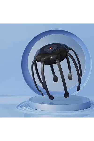 BGA Octopus 8-Arm Neck, Head Massager 360 Degree 3-Mode Massager