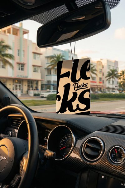 Flecks Amerikan Vanilya Oto Asma Kokusu – 3'lü Set Uzun Süre Kalıcı, Premium Koku
