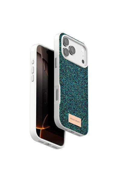 UnDePlus غطاء حماية لهاتف آيفون 17 برو ماكس من آبل، غطاء سيليكون لامع وبراق