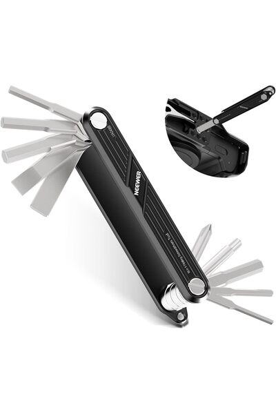 NEEWER مجموعة أدوات مفك براغي قابلة للطي متعددة الوظائف 10 في 1