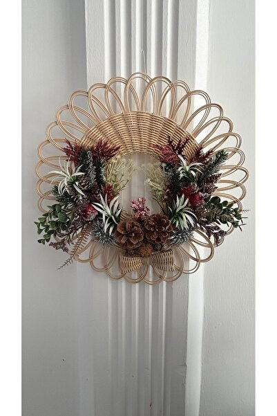 TubArt Gallery Bambu Çelenk Kapı Süsü