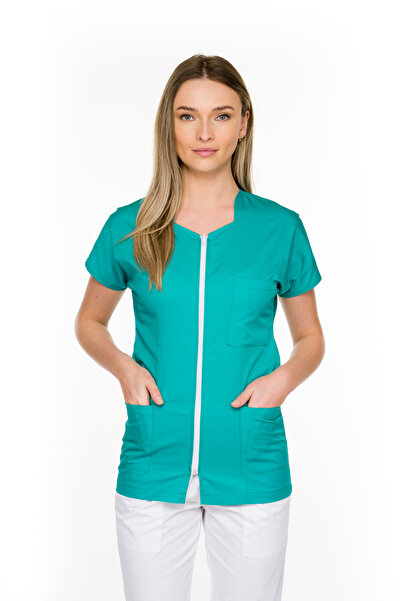 OEM Medical gown with zipper