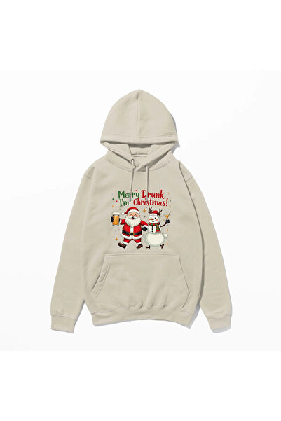 CANDLEMASTORE Merry Drunk I'M Christmas - Hoodie