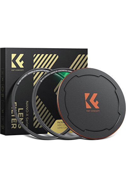 K&F CONCEPT مرشح استقطاب دائري مغناطيسي 82 مم