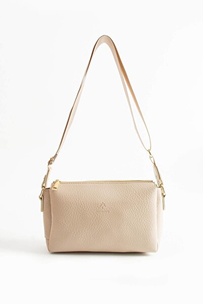 SEÇ KUNDURA حقيبة كروس نسائية من كلاك IM531 حجرية اللون