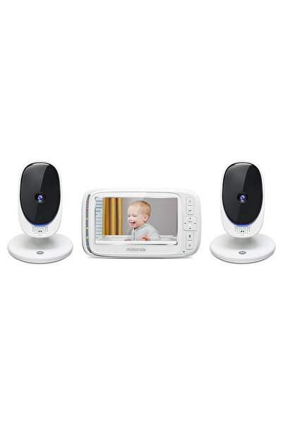 Motorola Comfort 50-2 Digital Video Audio Baby Monitor With 5" Color Screen A...