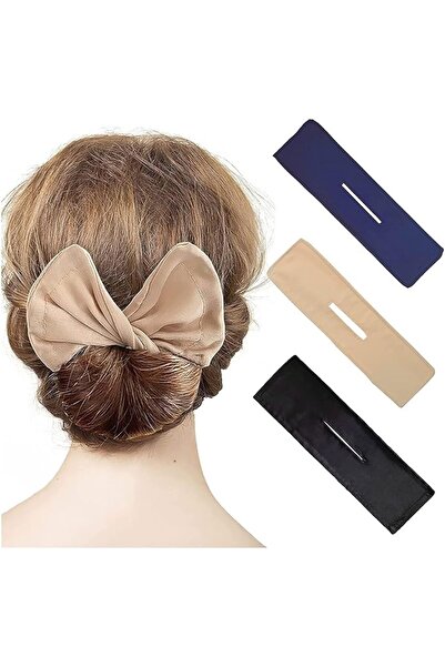 Arabest 3 Pcs Hair Bun Maker Deft Bun for Hair Twister, Lazy Hair Curler Bun ...