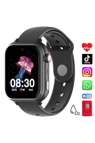 Techone Ceas Smartwatch GPS Copii Localizare KT37 Android 8.1, AI Integrat, S...