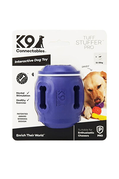 K9 لعبة Connectables Tuff Stuffer Pro التفاعلية للكلاب، متوسطة الحجم