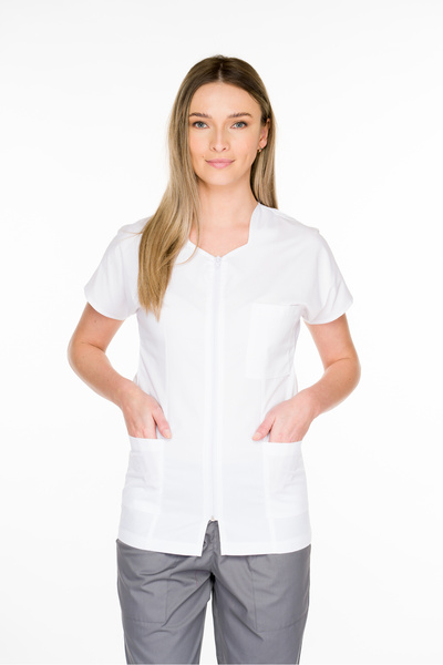 OEM Medical gown with zipper