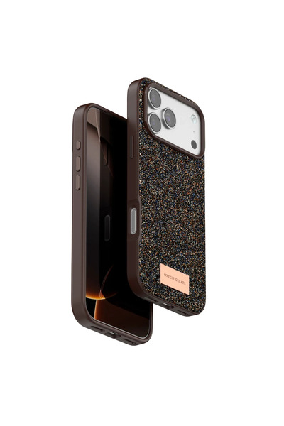 UnDePlus Apple iPhone 17 Pro Max Case Glittery Shiny Silicone Bright Cover