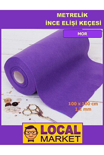 LOCAL MARKET Metrelik İnce Keçe, El İşi, Etkinlik, Aktivite keçesi 100 cm x 1...