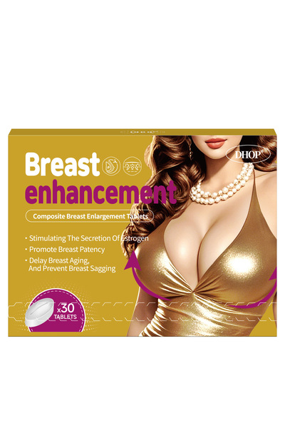 DHOP أقراص تكبير الثدي المركبة - تحفز هرمون الإستروجين، وترفع الثدي وتمنع ترهله