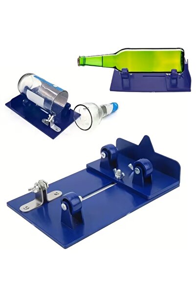 BGA elmas Cam şişe Kesici Cam şişe Kesme aleti pvc plaka mavi renk