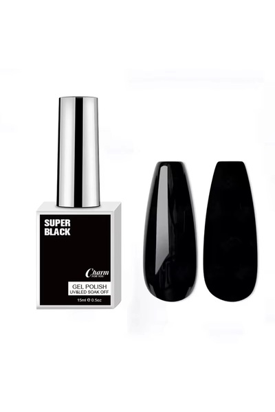 SELA Oja semipermanentă Super Black 15 ml -