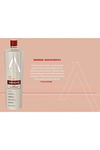 neriah أجيليس يونيكا ماروكينا - كيراتين برازيلي (1 لتر)