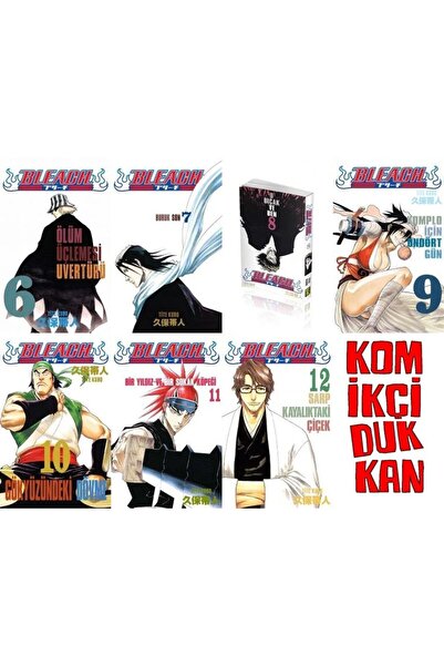 Gerekli Şeyler Yayıncılık Bleach 6-7-8-9-10-11-12 manga seti (7 kitap) 1 adet...