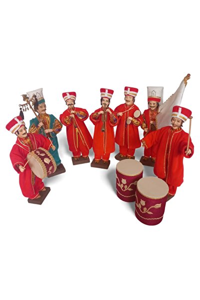 Hedea Mehter Takımı 7 Adet Kitre Bebek Mehter Bando Set