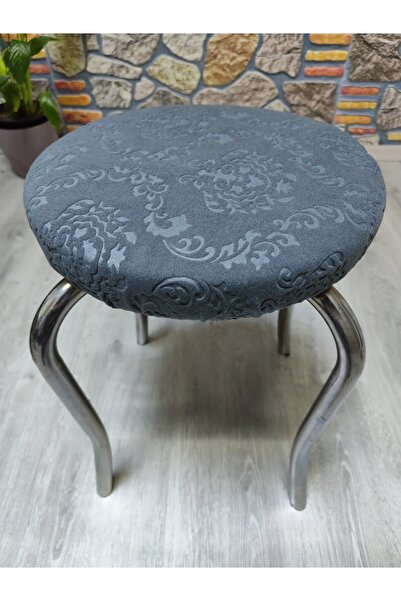 COVER TEKSTİL TABURE KILIFI PITIKARE KUMAŞ 35X35 YAN 6 CM