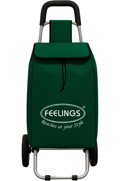 Feelings Wheeled Shopping Cart, Portable Foldable Shopping Bag from Feelings,...