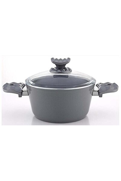 AVCI HOME MAKER طاجن هيلا سيراميك غير لاصق - 30 سم - غطاء زجاجي مقوى - خالٍ م...