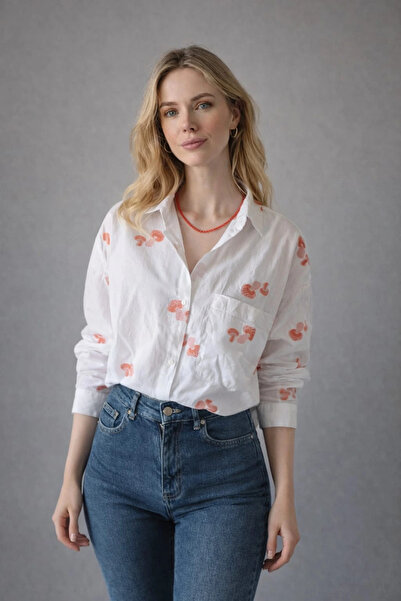 PATİSKHALİFE Mushroom Patterned Shirt