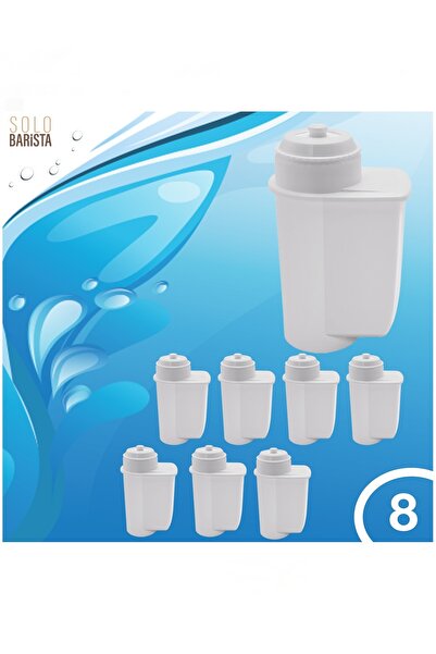 Solo Barista فلتر مياه مضاد للتكلس لماكينة القهوة من سيمنز بوش، 8 قطع