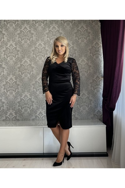 Afrodita Boutique Giulia velvet lace dress